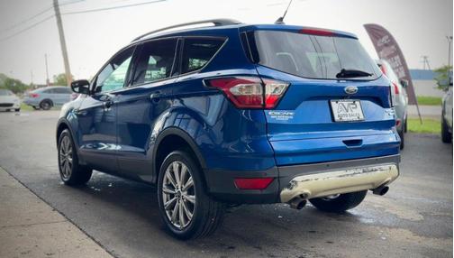 Blue 2018 Ford Escape Titanium