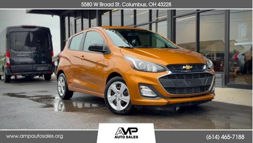 Orange Burst Metallic 2020 Chevrolet Spark LS