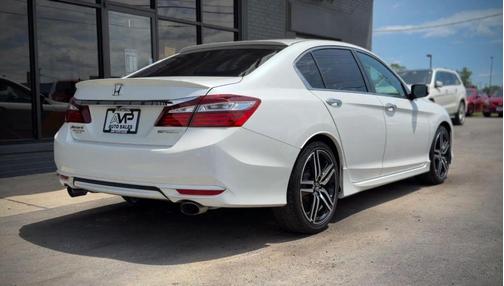 White Orchid Pearl 2017 Honda Accord Sport
