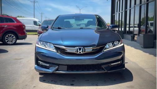 Blue 2017 Honda Accord EX-L w/Navigation & Honda Sensing