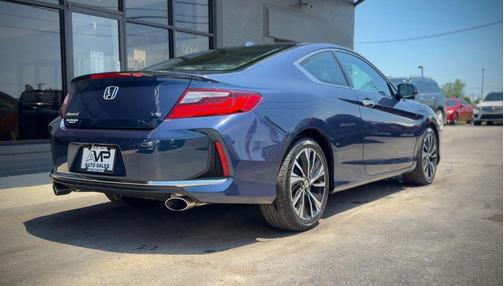 Blue 2017 Honda Accord EX-L w/Navigation & Honda Sensing
