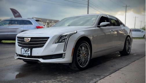 Crystal White Tricoat 2018 Cadillac CT6 3.6L Luxury