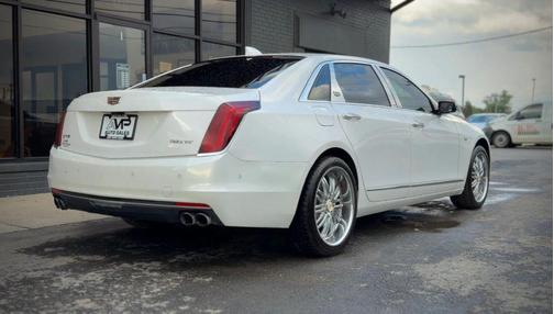 Crystal White Tricoat 2018 Cadillac CT6 3.6L Luxury