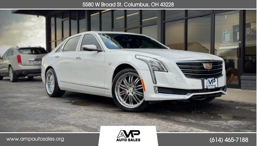 Crystal White Tricoat 2018 Cadillac CT6 3.6L Luxury