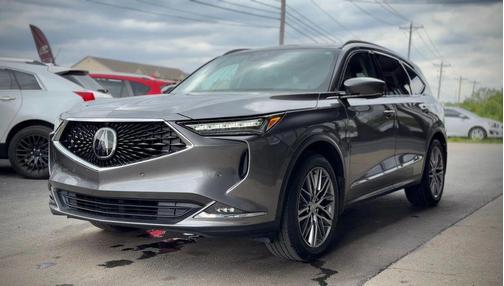 Liquid Carbon Metallic 2024 Acura MDX Advance Package