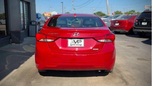 Geranium Red 2016 Hyundai ELANTRA Limited