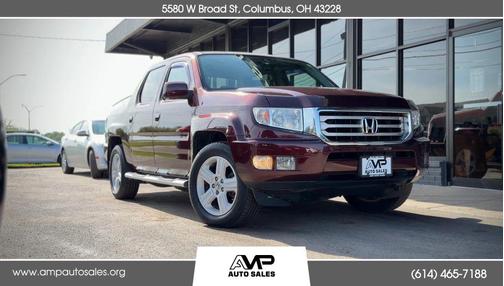 Burgundy 2013 Honda Ridgeline RTL