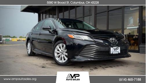 Midnight Black Metallic 2018 Toyota Camry L