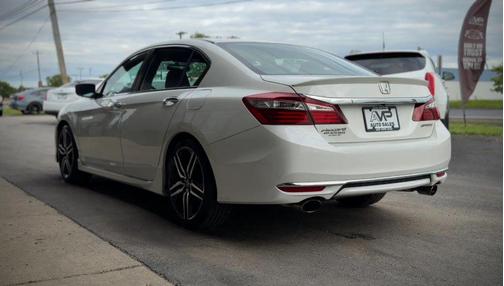 White Orchid Pearl 2016 Honda Accord Sport