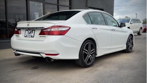 White Orchid Pearl 2016 Honda Accord Sport