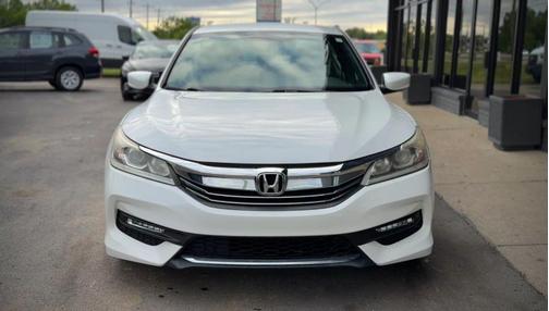 White Orchid Pearl 2016 Honda Accord Sport