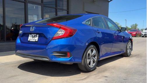 Blue 2019 Honda Civic LX