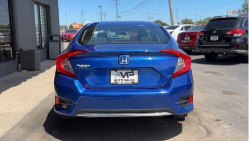 Blue 2019 Honda Civic LX