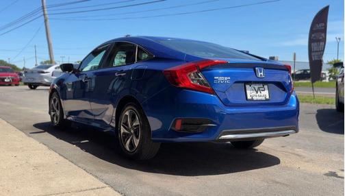 Blue 2019 Honda Civic LX