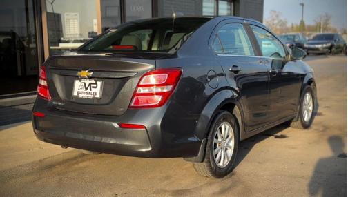 Nightfall Gray Metallic 2017 Chevrolet Sonic LT