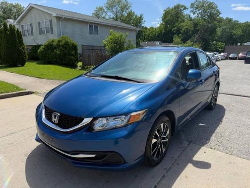 Dyno Blue Pearl 2013 Honda Civic EX