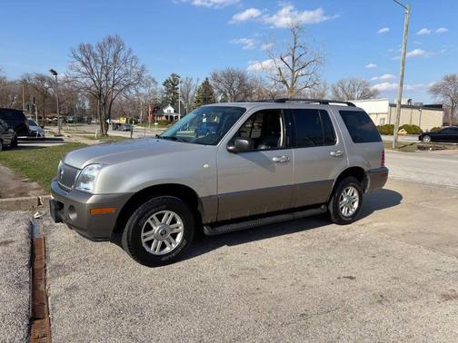 Light French Silk Clearcoat Metallic/Mineral Grey Metallic 2004 Mercury Mountaineer Luxury