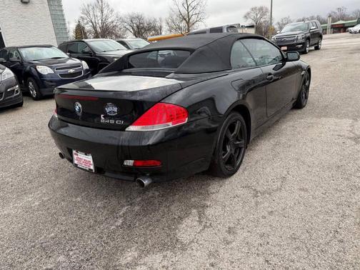 Black Sapphire Metallic 2005 BMW 645 645Ci 2dr Convertible