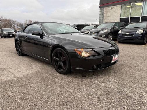 Black Sapphire Metallic 2005 BMW 645 645Ci 2dr Convertible
