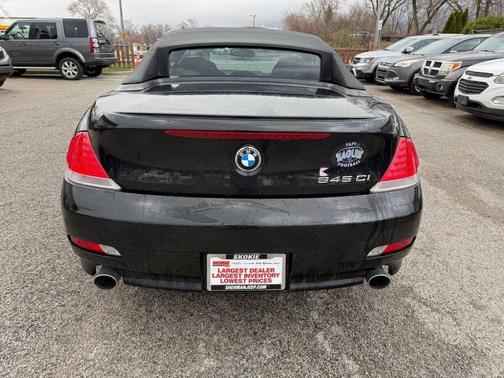 Black Sapphire Metallic 2005 BMW 645 645Ci 2dr Convertible