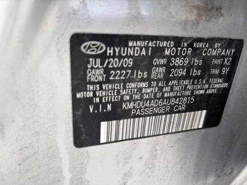 2010 Hyundai ELANTRA GLS