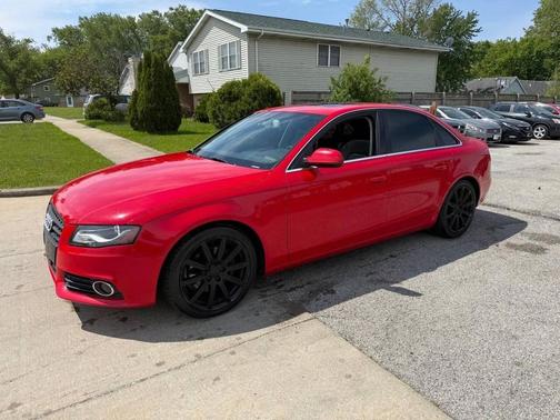 Brilliant Red 2011 Audi A4 2.0T Premium quattro