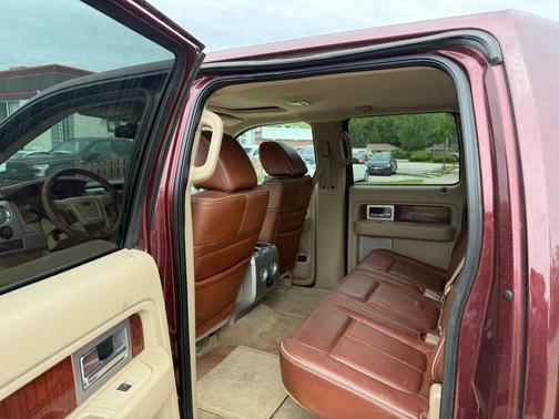 Royal Red Clearcoat Metallic /Pueblo Gold 2009 Ford F-150 King Ranch SuperCrew