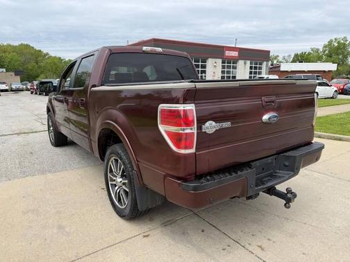 Royal Red Clearcoat Metallic /Pueblo Gold 2009 Ford F-150 King Ranch SuperCrew