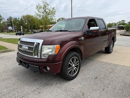 Royal Red Clearcoat Metallic /Pueblo Gold 2009 Ford F-150 King Ranch SuperCrew