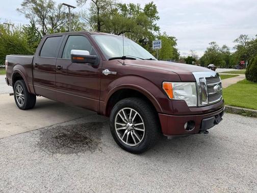 Royal Red Clearcoat Metallic /Pueblo Gold 2009 Ford F-150 King Ranch SuperCrew