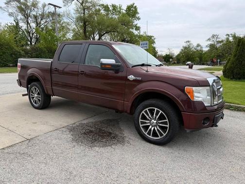 Royal Red Clearcoat Metallic /Pueblo Gold 2009 Ford F-150 King Ranch SuperCrew
