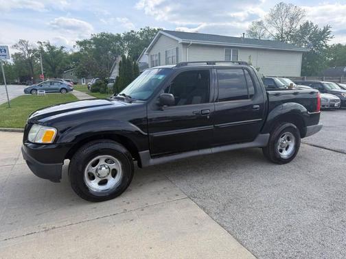 Black Clearcoat 2004 Ford Explorer Sport Trac XLT