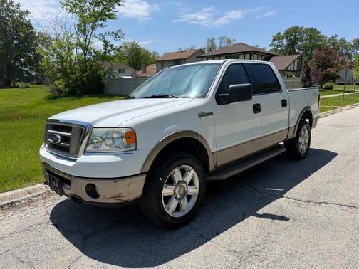 Oxford White Clearcoat/Arizona Beige Clearcoat Metallic 2006 Ford F-150 King Ranch SuperCrew
