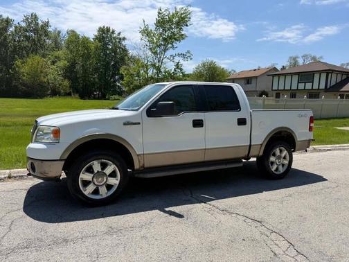 Oxford White Clearcoat/Arizona Beige Clearcoat Metallic 2006 Ford F-150 King Ranch SuperCrew