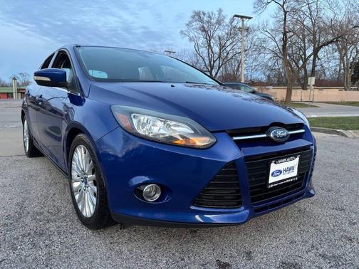 Sonic Blue Metallic 2012 Ford Focus Titanium