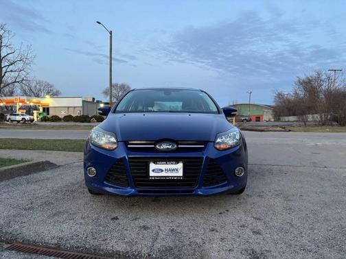 Sonic Blue Metallic 2012 Ford Focus Titanium