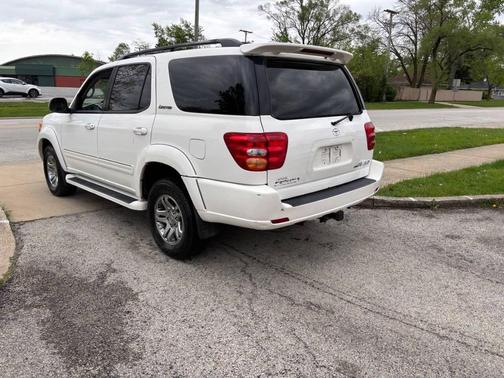 Natural White 2003 Toyota Sequoia Limited