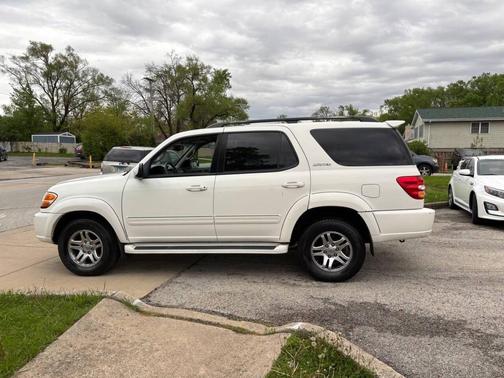 Natural White 2003 Toyota Sequoia Limited