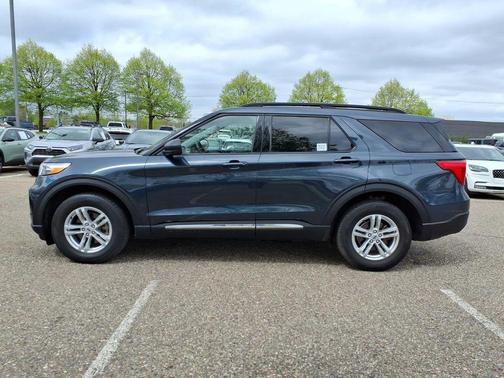 Stone Blue Metallic 2023 Ford Explorer XLT