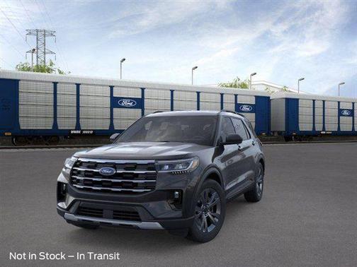 Agate Black Metallic 2026 Ford Explorer Active