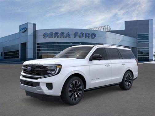 Star White Metallic Tri-Coat 2026 Ford Expedition Platinum