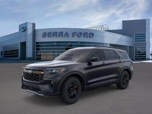 Agate Black Metallic 2026 Ford Explorer Tremor