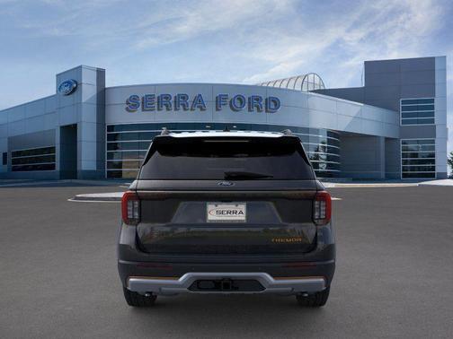 Agate Black Metallic 2026 Ford Explorer Tremor