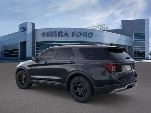 Agate Black Metallic 2026 Ford Explorer Tremor