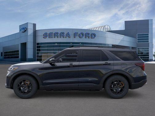 Agate Black Metallic 2026 Ford Explorer Tremor