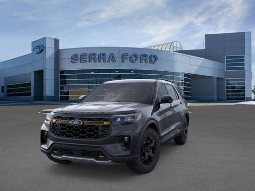 Agate Black Metallic 2026 Ford Explorer Tremor