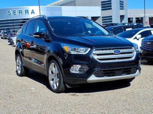 Agate Black Metallic 2019 Ford Escape Titanium
