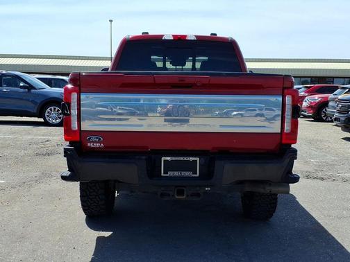 Rapid Red Metallic Tinted Clearcoat 2024 Ford F-350 King Ranch
