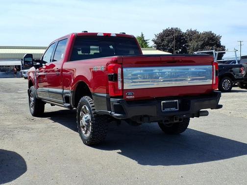 Rapid Red Metallic Tinted Clearcoat 2024 Ford F-350 King Ranch