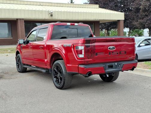 Rapid Red Metallic Tinted Clearcoat 2023 Ford F-150 Lariat